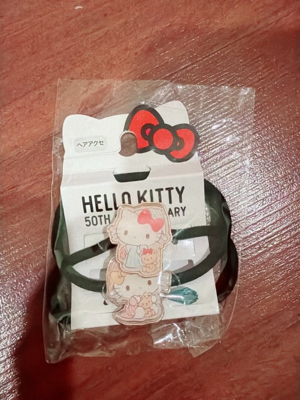 Limited Edition Sanrio Licensed Hello Kitty 50th Anniversary Hair rubber band